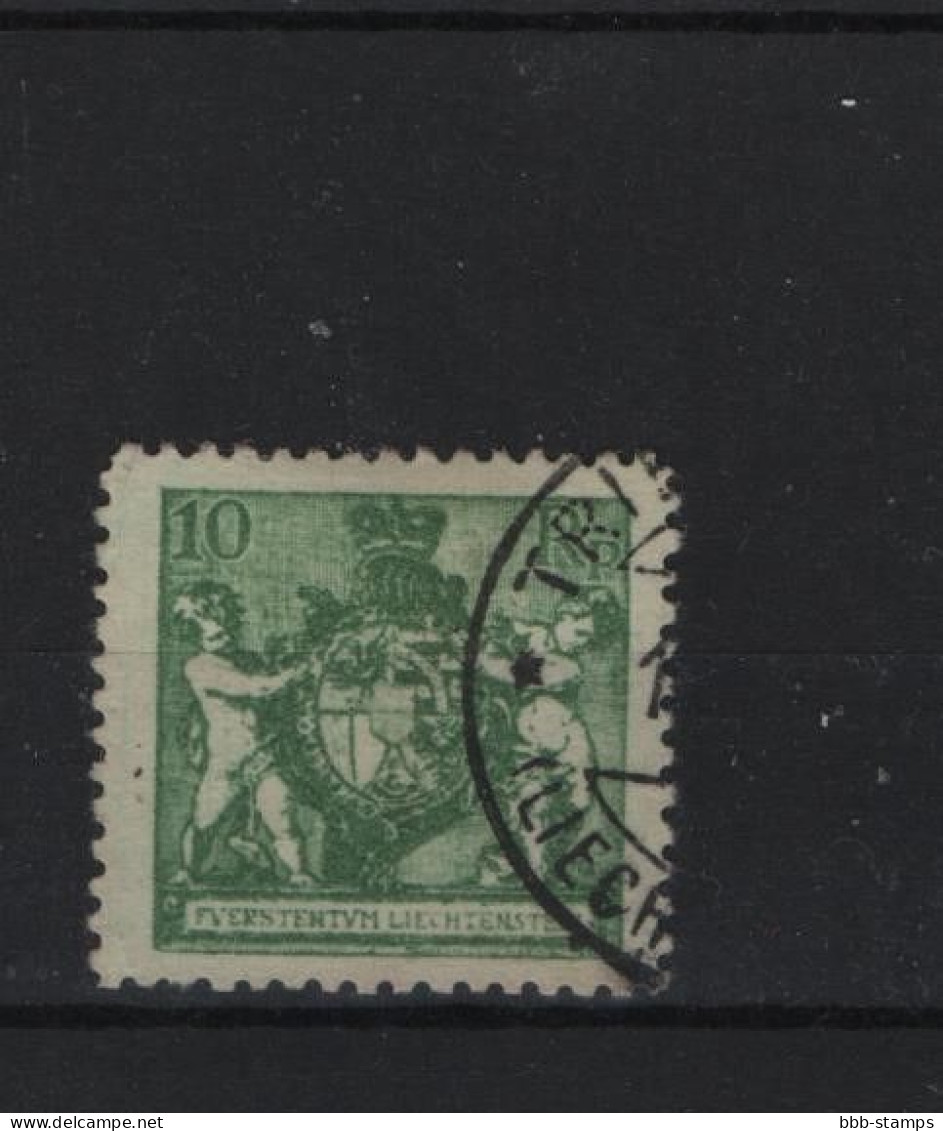 Liechtenstein Michel Cat.No.  Used 50B - Gebraucht