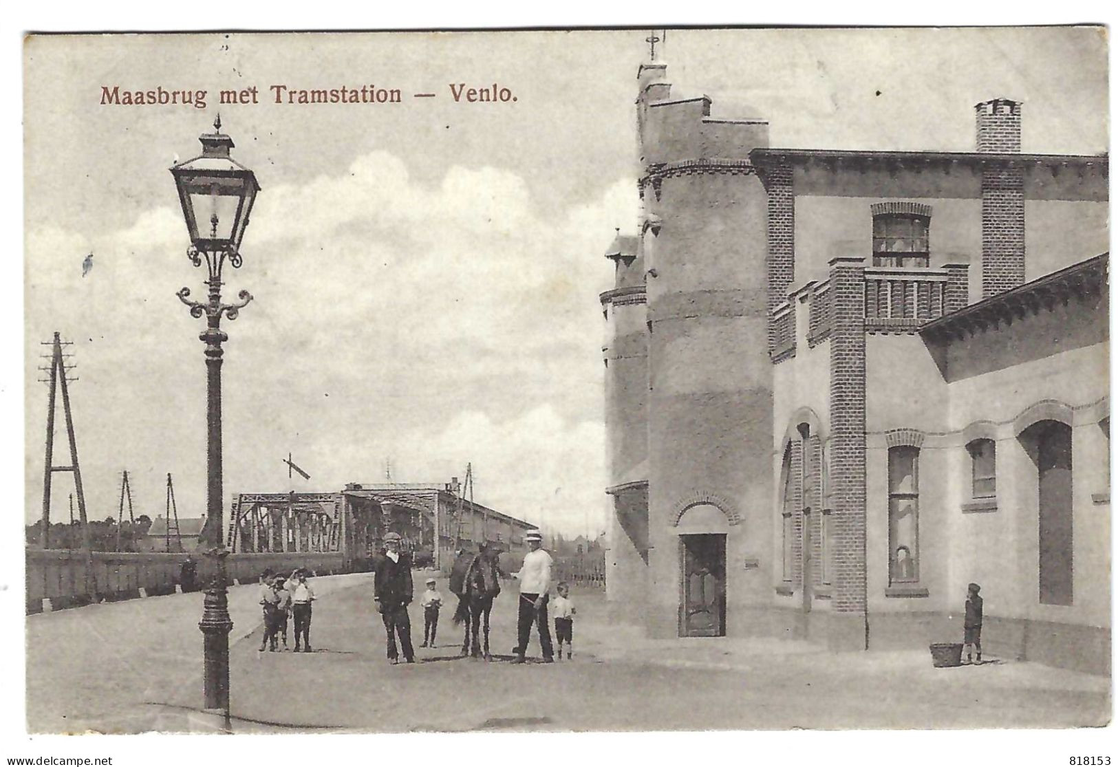 Venlo  -- Maasbrug Met Tramstation 1912 - Venlo