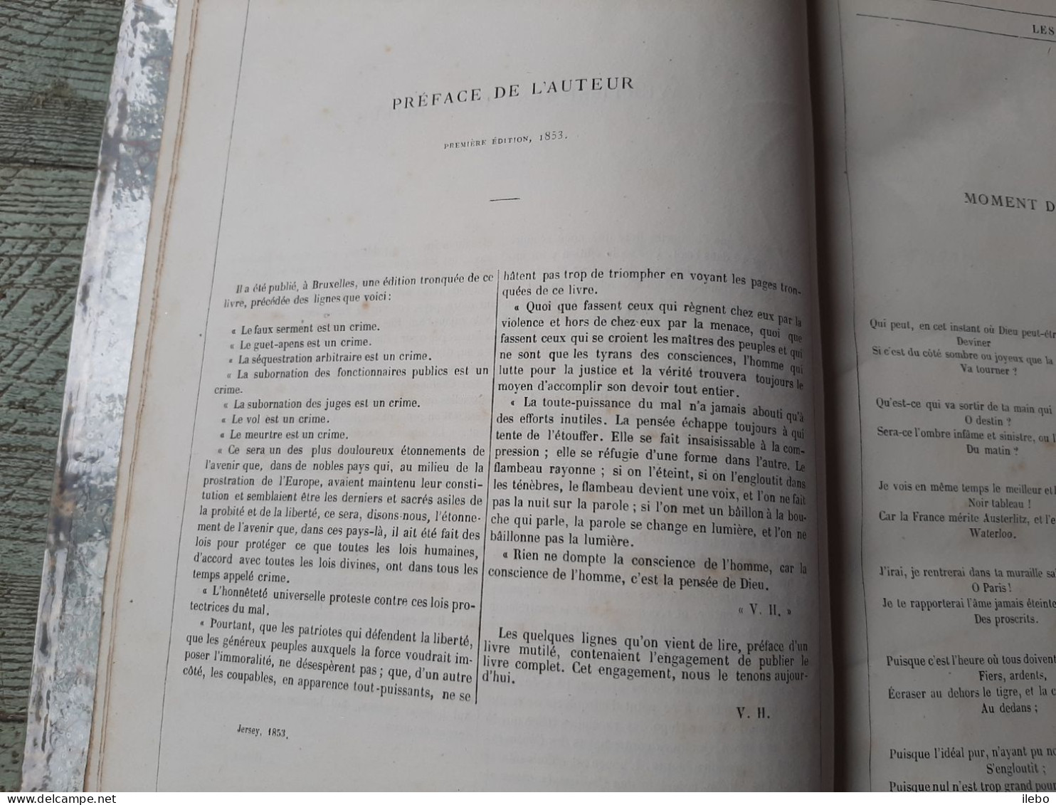 Les Travailleurs De La Mer Victor Hugo Hetzel 1869 Illustré Chifflard - Auteurs Classiques