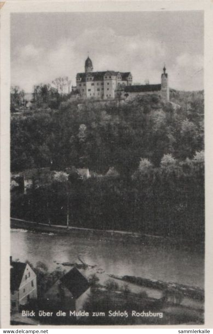 58653 - Lunzenau, Schloss Rochsburg - Blick über Die Mulde - 1963 - Lunzenau