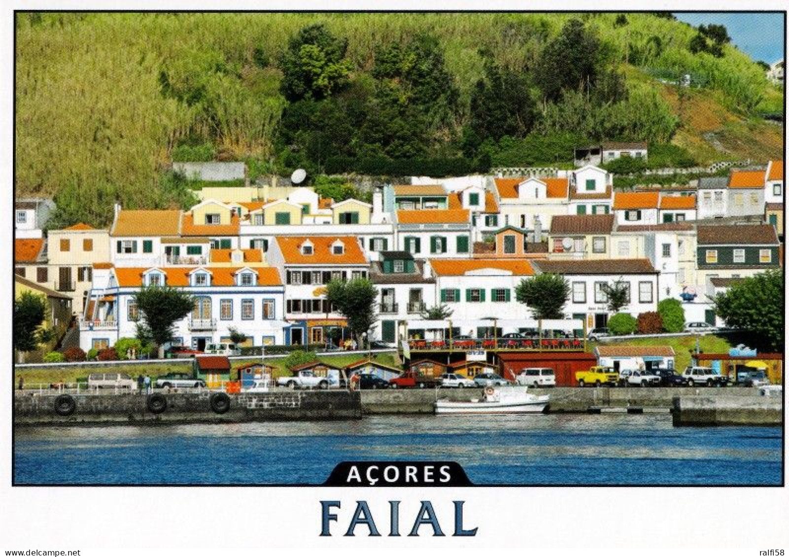 1 AK Azoren Mit Der Insel Faial * Ansicht Von Horta - Horta Ist Der Hauptort Der Insel Faial * - Açores