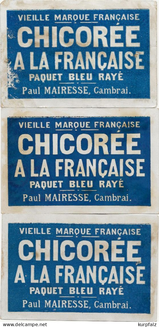 6 Sammelbilder - Chicorée A La Francaise Von Paul Mairesse, Cambrai Mit Vögeln, Des Oiseaux - Tiere