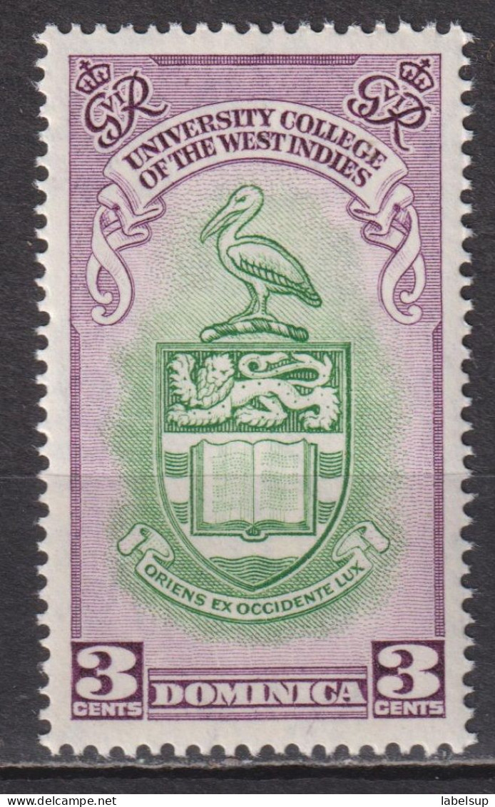 Timbre Neuf** De Dominique De 1951 N° YT 115 MI 116 MNH - Dominica (...-1978)