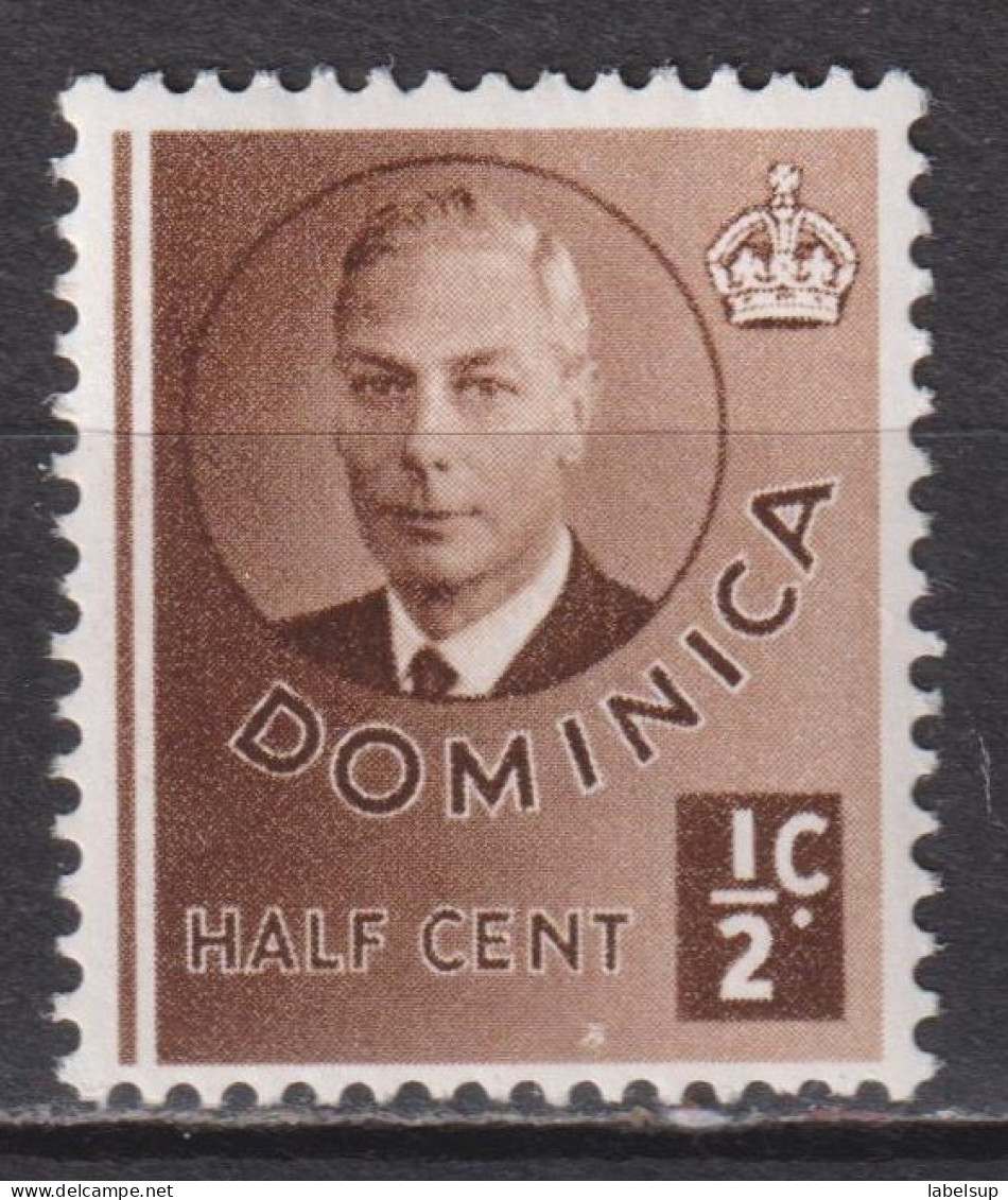 Timbre Neuf** De Dominique De 1951 N° YT 117 MI 118 MNH - Dominique (...-1978)