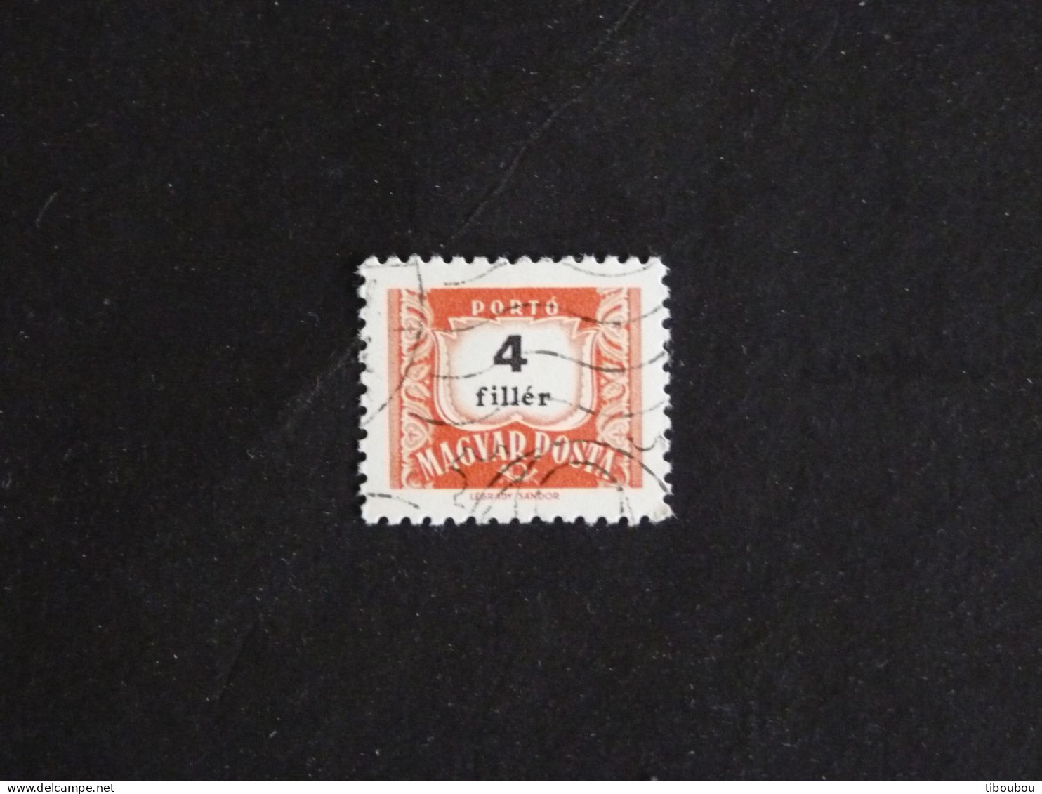 HONGRIE HUNGARY MAGYAR YT TAXE 216B OBLITERE - Postage Due