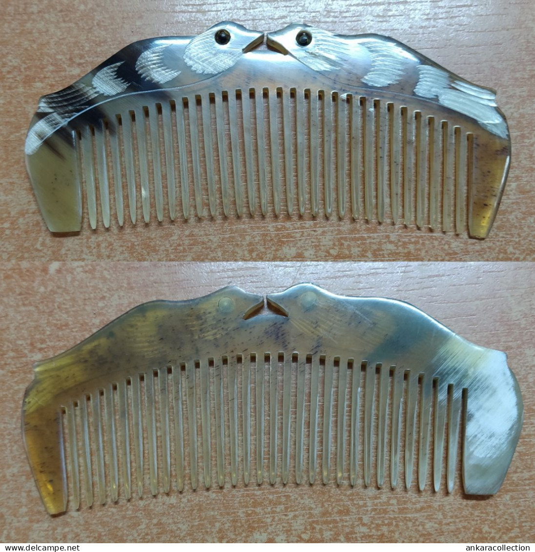 AC - VINTAGE COMB WITH BIRDS  BRAND NEW - Toebehoren