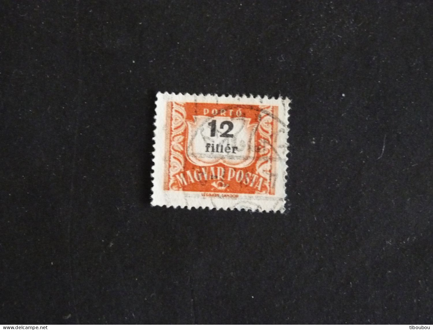 HONGRIE HUNGARY MAGYAR YT TAXE 220A OBLITERE - Postage Due