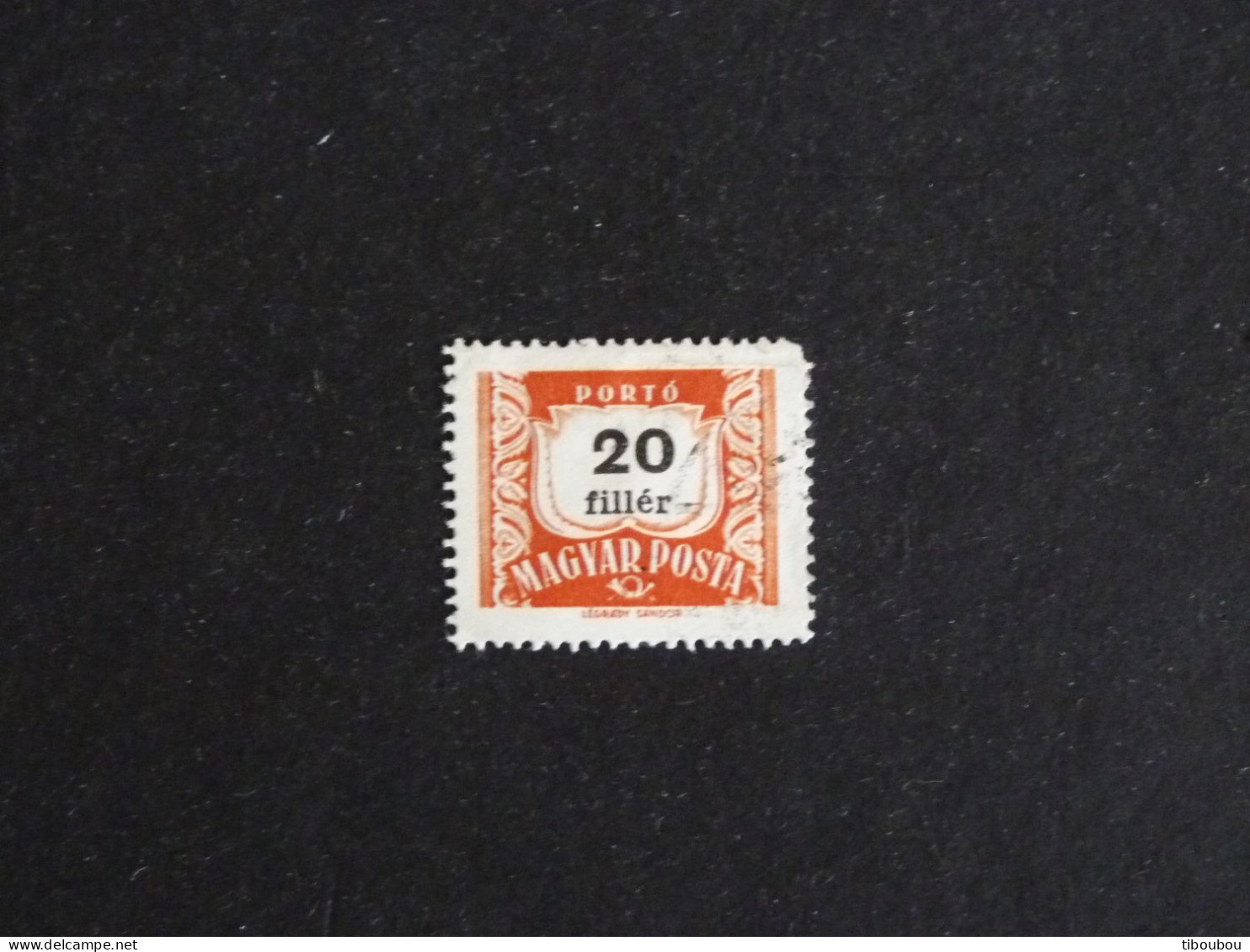 HONGRIE HUNGARY MAGYAR YT TAXE 223A OBLITERE - Postage Due