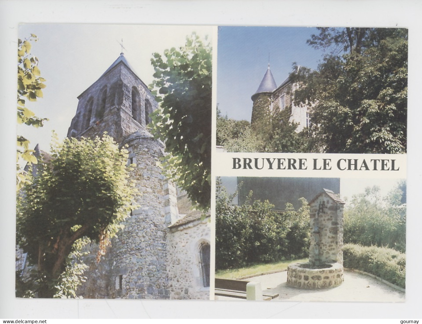 Bruyere Le Chatel - Multivues  Bondiau (fontaine église Tour) - Bruyeres Le Chatel