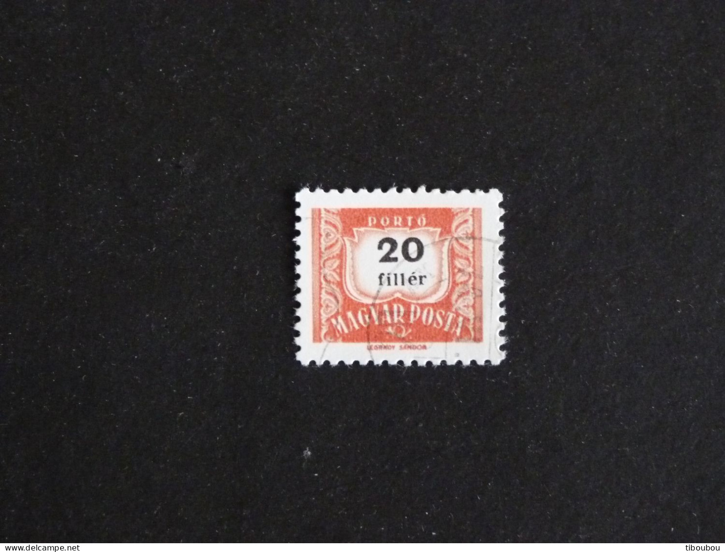 HONGRIE HUNGARY MAGYAR YT TAXE 223B OBLITERE - Postage Due