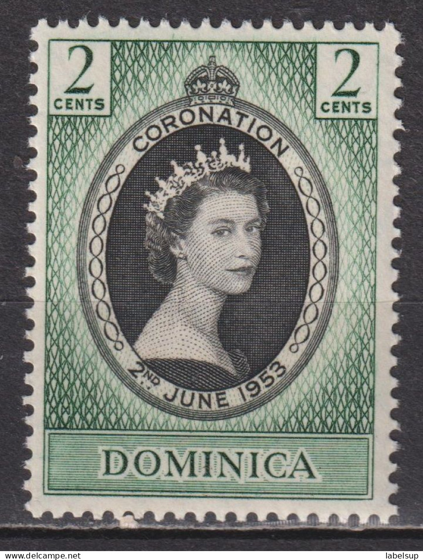 Timbre Neuf** De Dominique De 1953 N° YT 136 MI 137 MNH - Dominica (...-1978)