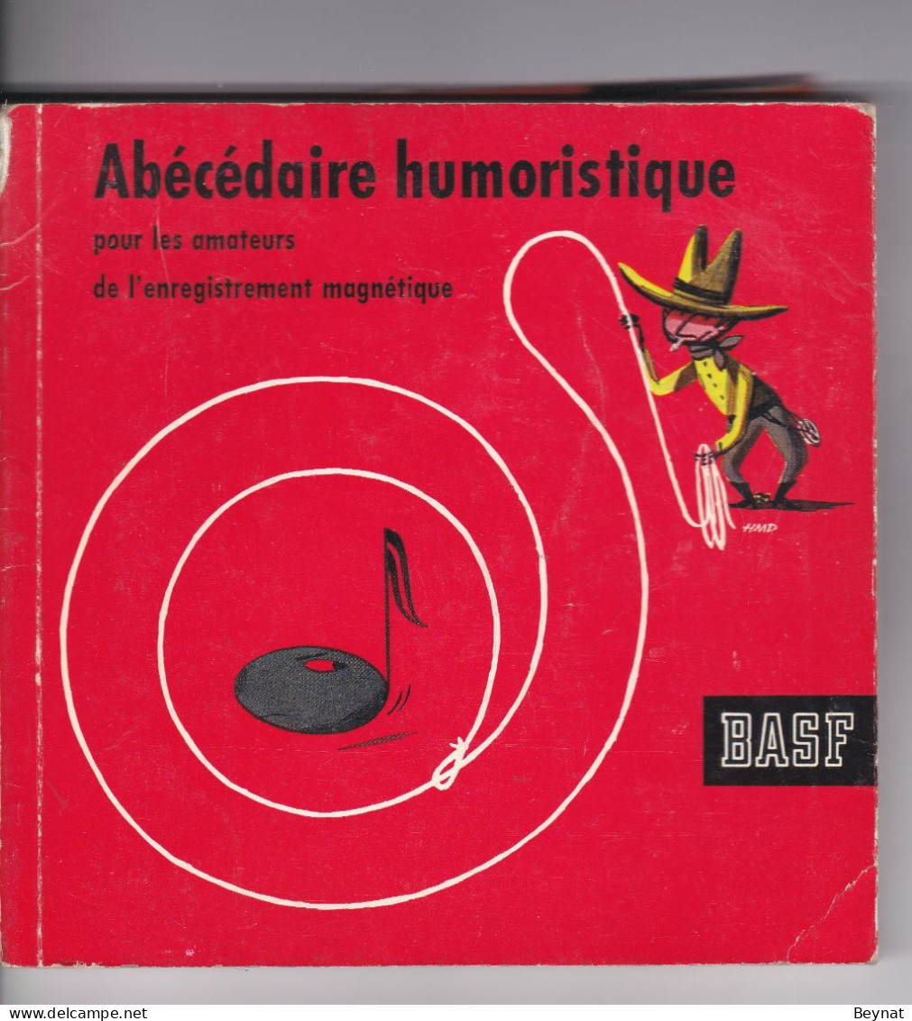 LIVRE ABECEDAIRE HUMORISTIQUE RUBANS MAGNETIQUES BASF - Humor