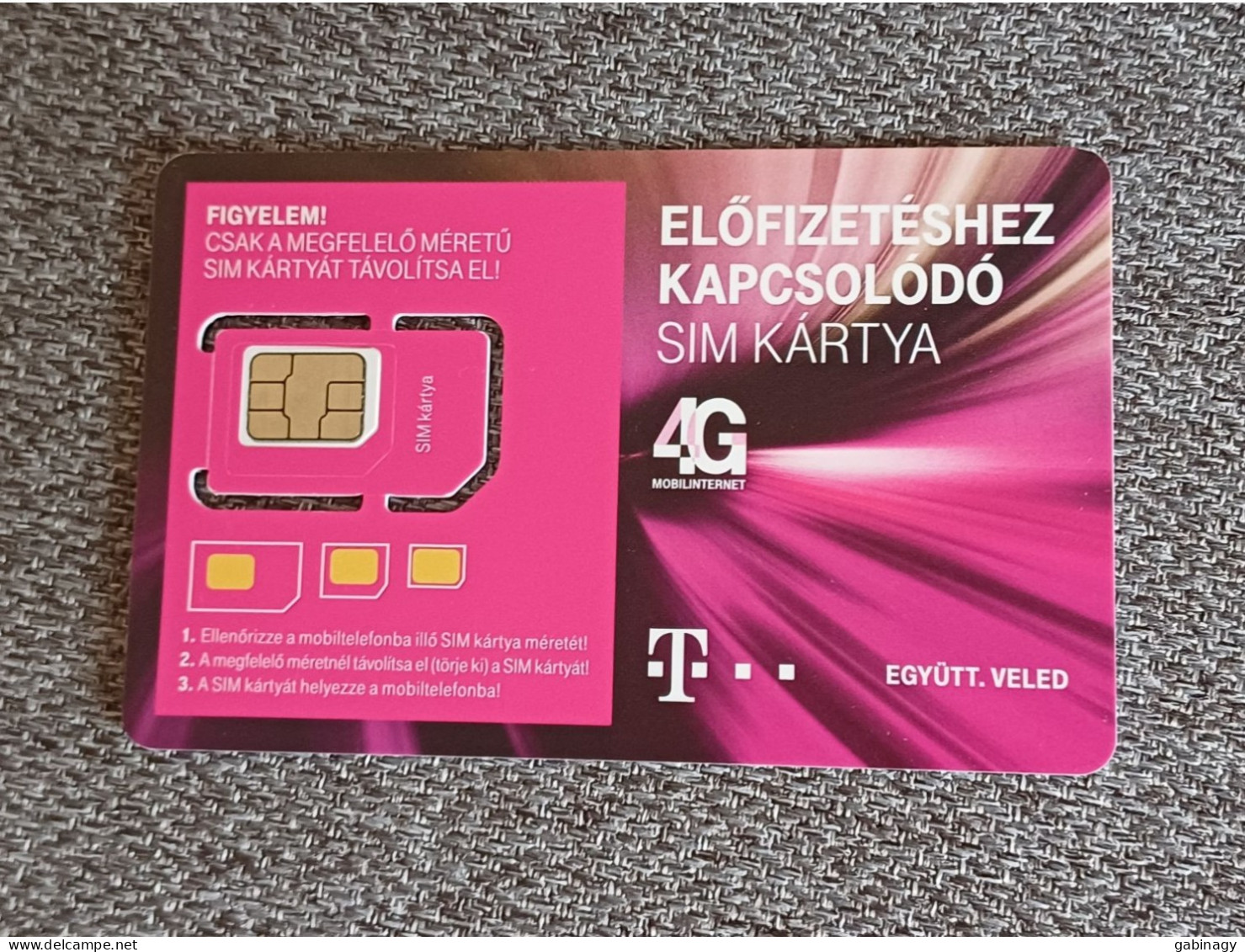 GSM - HUNGARY - T-MOBILE - HLR-20  - USED - Ungarn