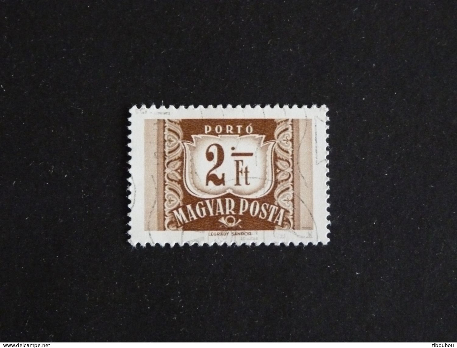 HONGRIE HUNGARY MAGYAR YT TAXE 233 OBLITERE - Postage Due