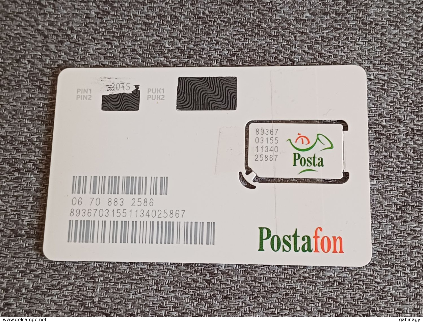 GSM - HUNGARY - POSTAFON  - USED - Ungarn