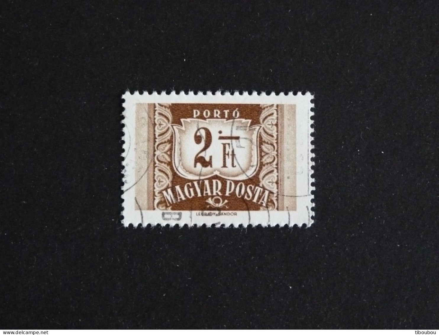 HONGRIE HUNGARY MAGYAR YT TAXE 233 OBLITERE - Port Dû (Taxe)