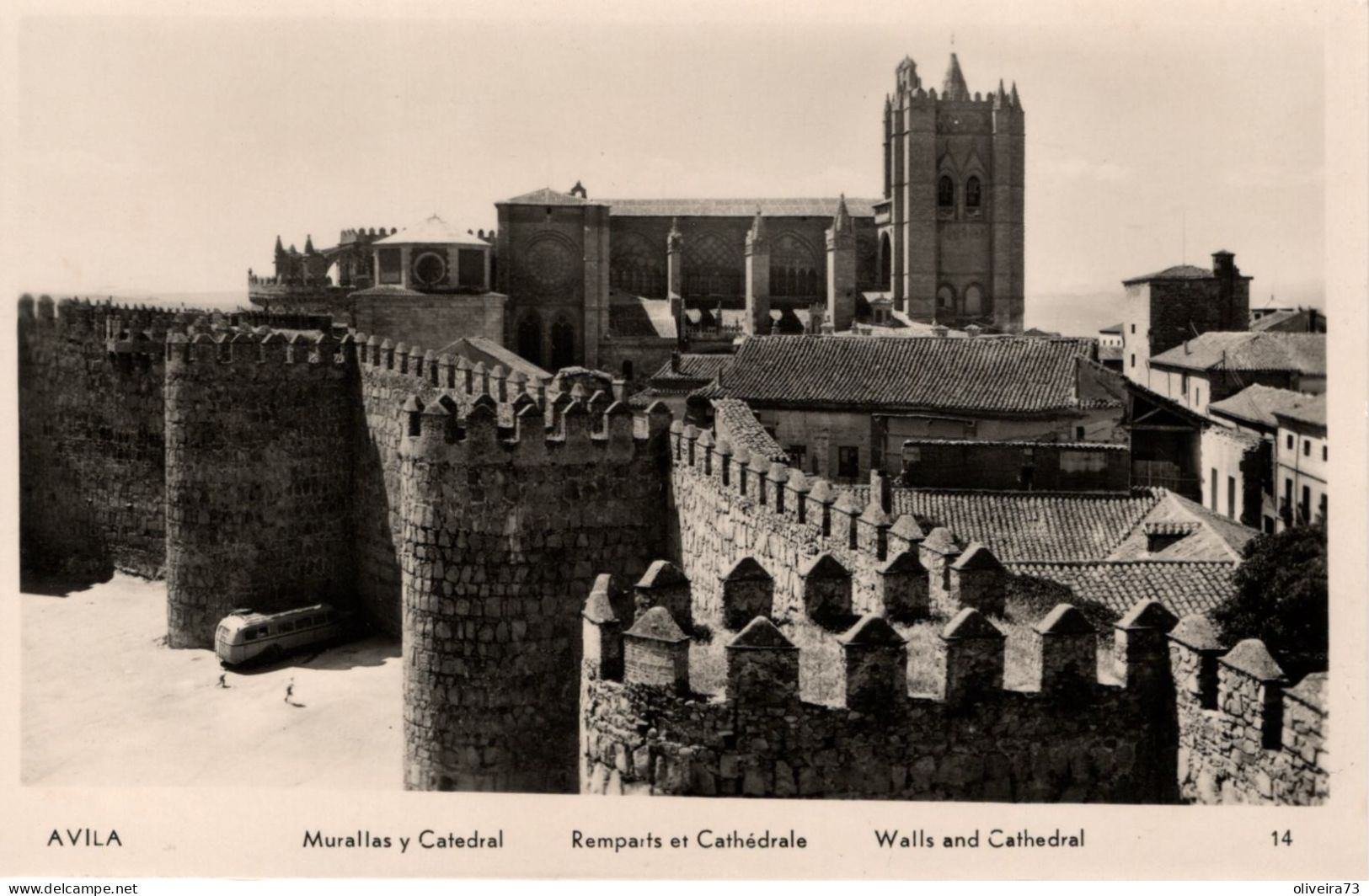 AVILA - Murallas Y Catedral - Ávila