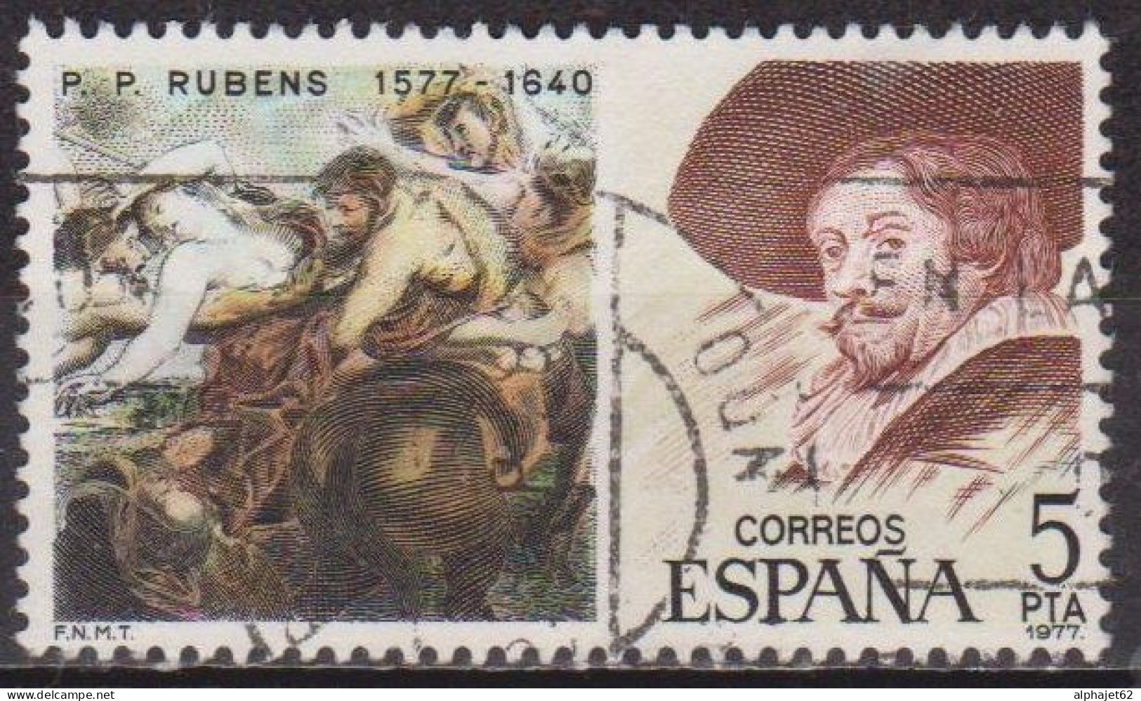 Art, Peinture - ESPAGNE - P. P. Rubens - N° 2109 - 1978 - Used Stamps