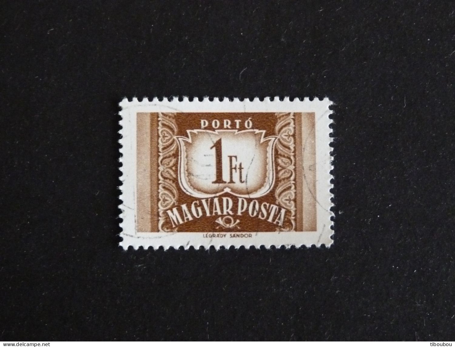 HONGRIE HUNGARY MAGYAR YT TAXE 231A OBLITERE - Port Dû (Taxe)