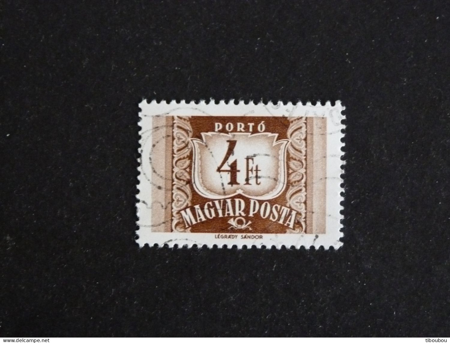HONGRIE HUNGARY MAGYAR YT TAXE 234 OBLITERE - Postage Due