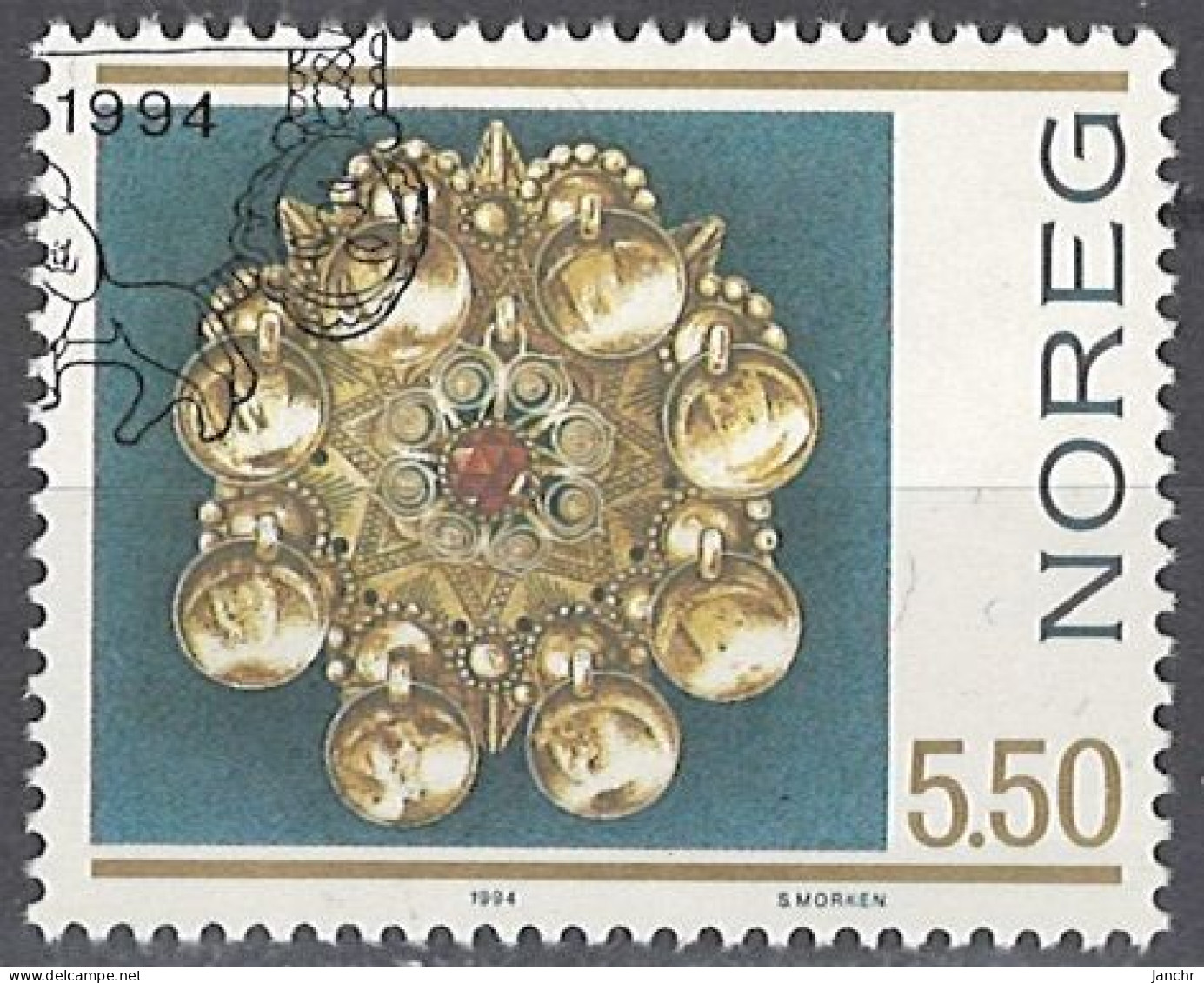 Norwegen Norway 1994. Mi.Nr. 1168, Used O - Usati