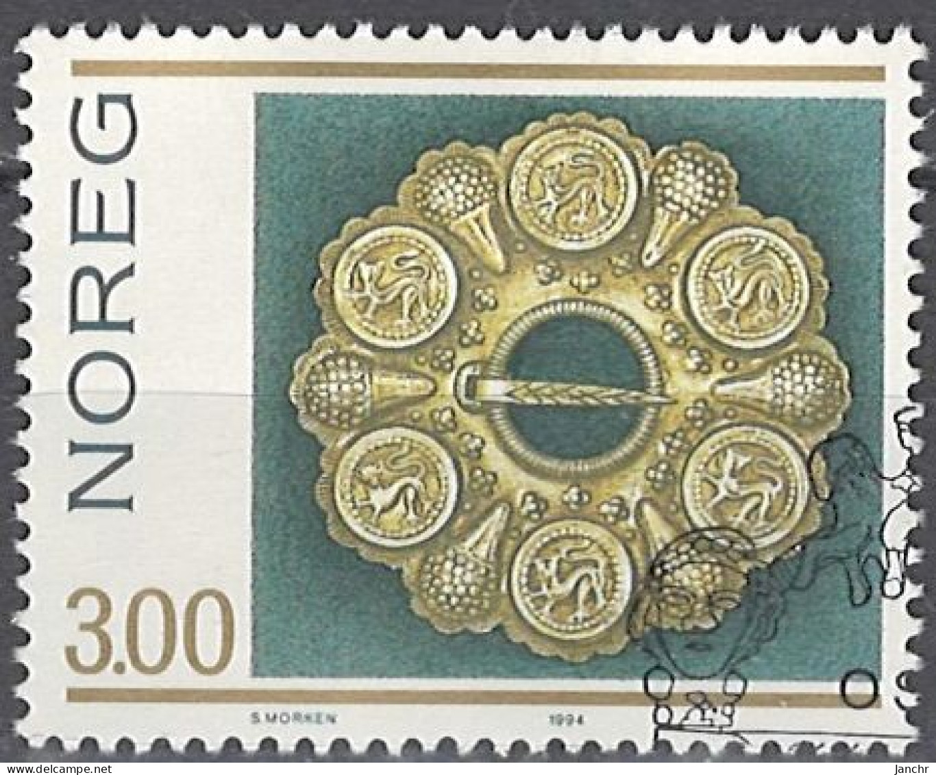 Norwegen Norway 1994. Mi.Nr. 1165, Used O - Oblitérés