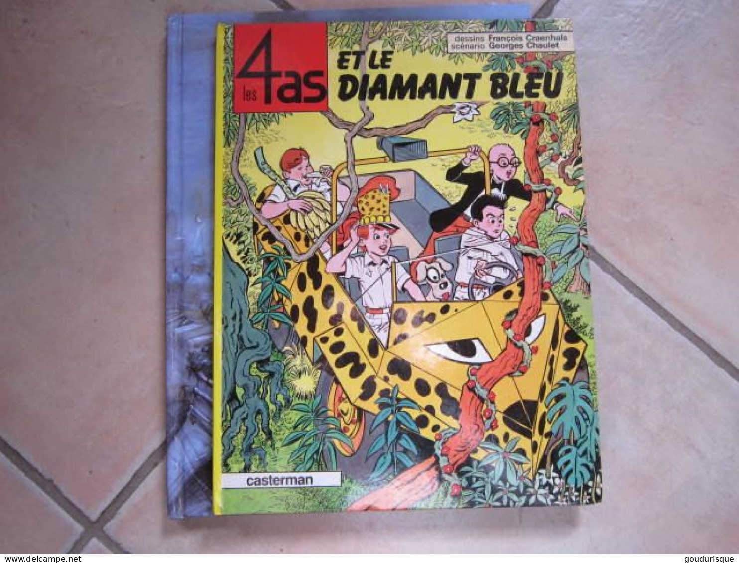 LES 4 AS ET LE DIAMANT BLEU                   CRAENHALS - 4 As, Les