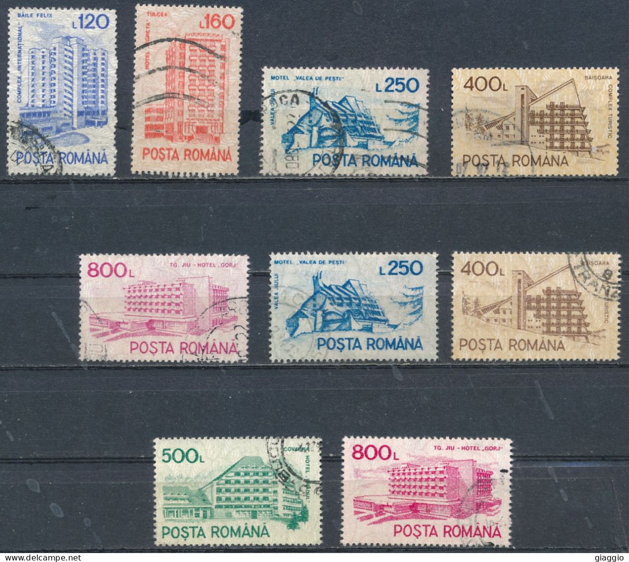 °°° ROMANIA - Y&T N° 3924/30 - 1991 °°° - Used Stamps