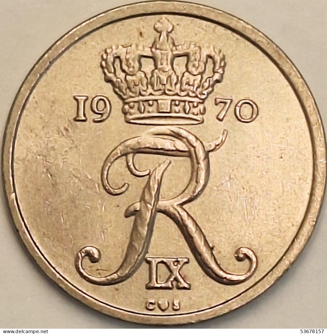 Denmark - 10 Ore 1970, KM# 849.1 (#3742) - Danemark