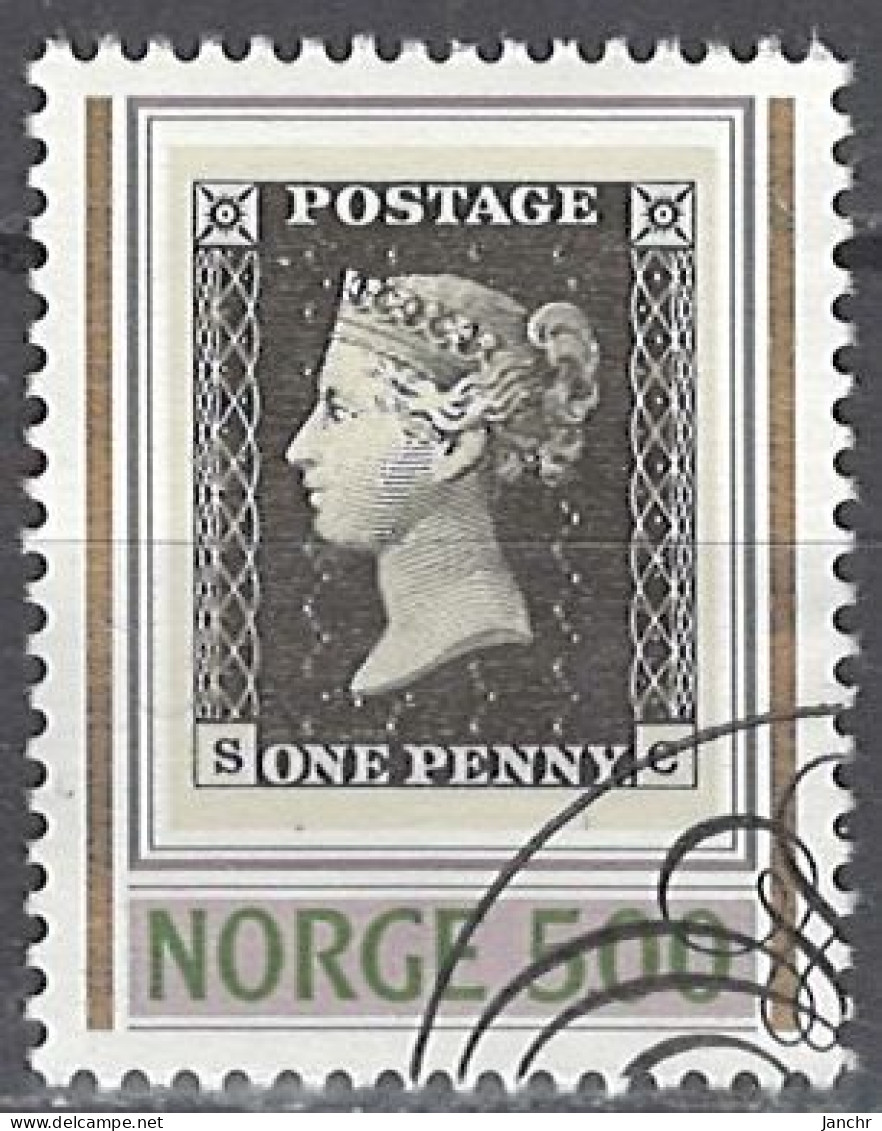 Norwegen Norway 1990. Mi.Nr. 1044, Used O - Usados