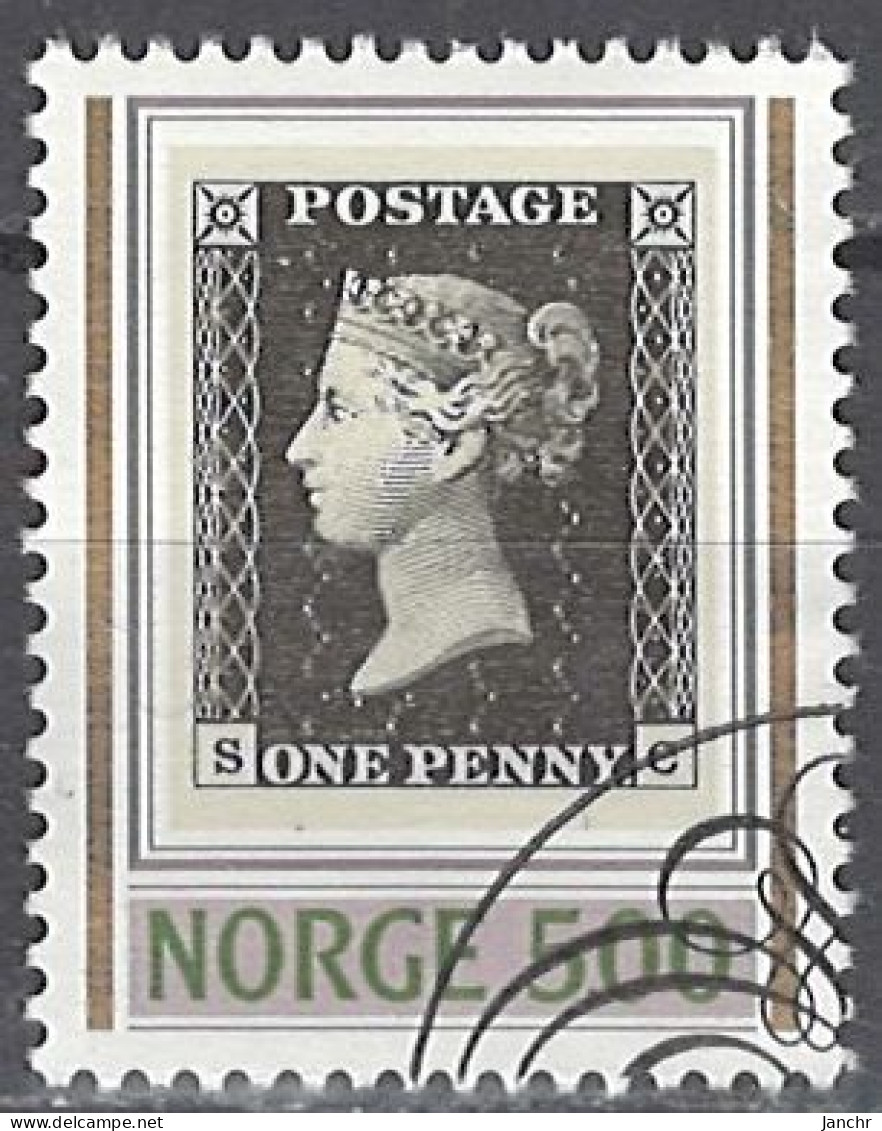 Norwegen Norway 1990. Mi.Nr. 1044, Used O - Used Stamps