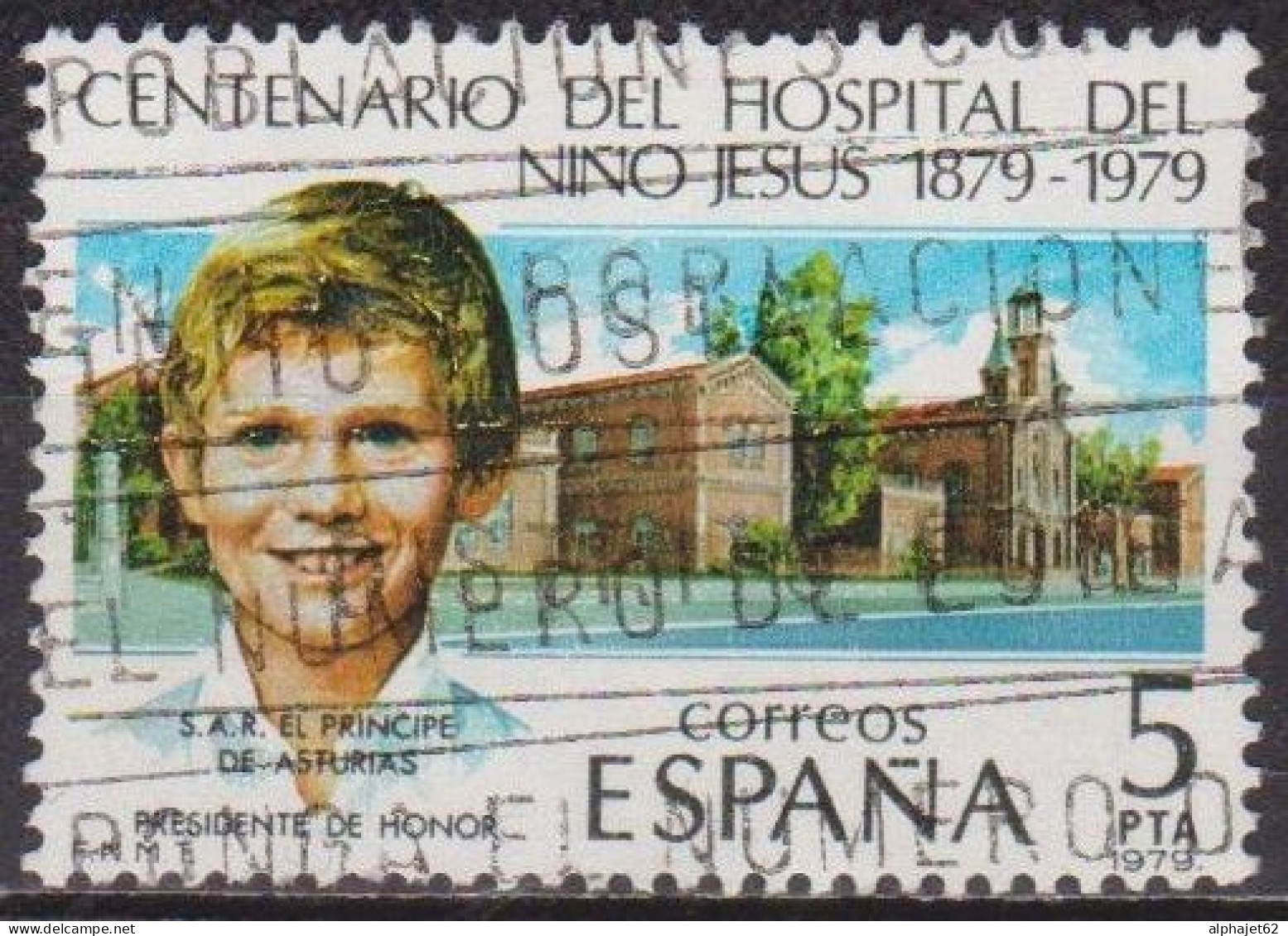 Hopital De L'enfant Jesus - ESPAGNE - Prince Des Asturies - N° 2194 - 1979 - Gebruikt