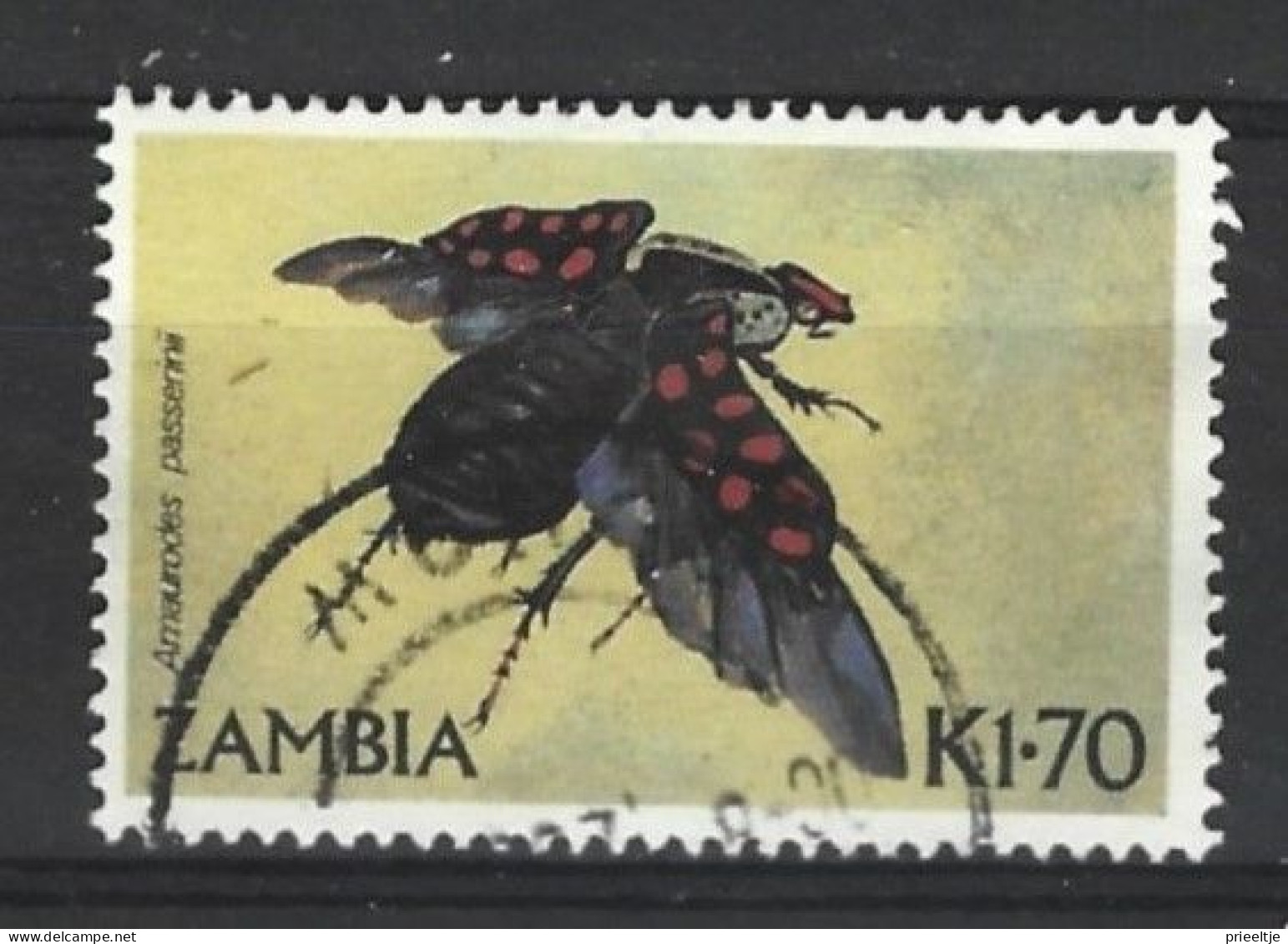 Zambia 1980 Insect Y.T. 342 (0) - Zambia (1965-...)