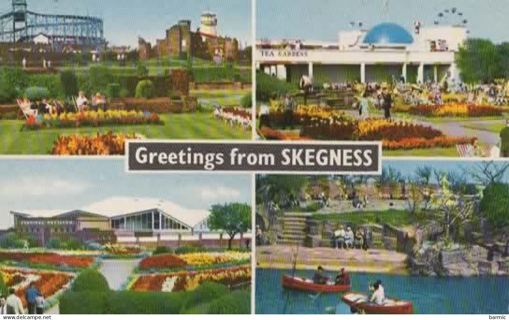 GREETINGS FROM SKEGNESS, MULTIVUE COULEUR  REF 14913 - Other & Unclassified