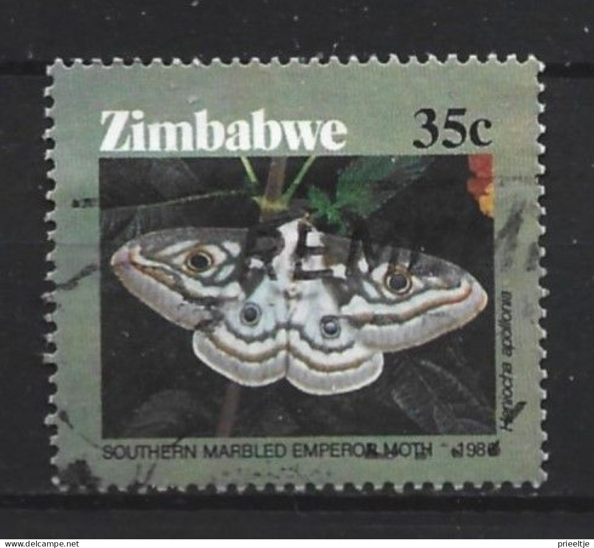 Zimbabwe 1986 Butterfly Y.T. 121 (0) - Zimbabwe (1980-...)