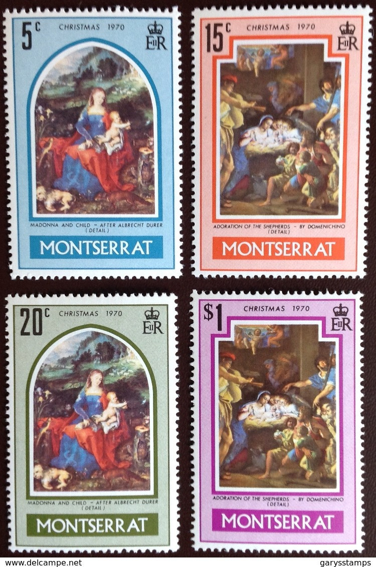 Montserrat 1970 Christmas MNH - Montserrat