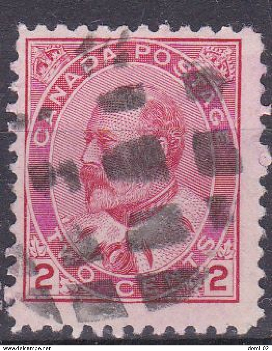 Y&T 79 EDOUARD VII 2C ROUGE OBLITERES - Used Stamps