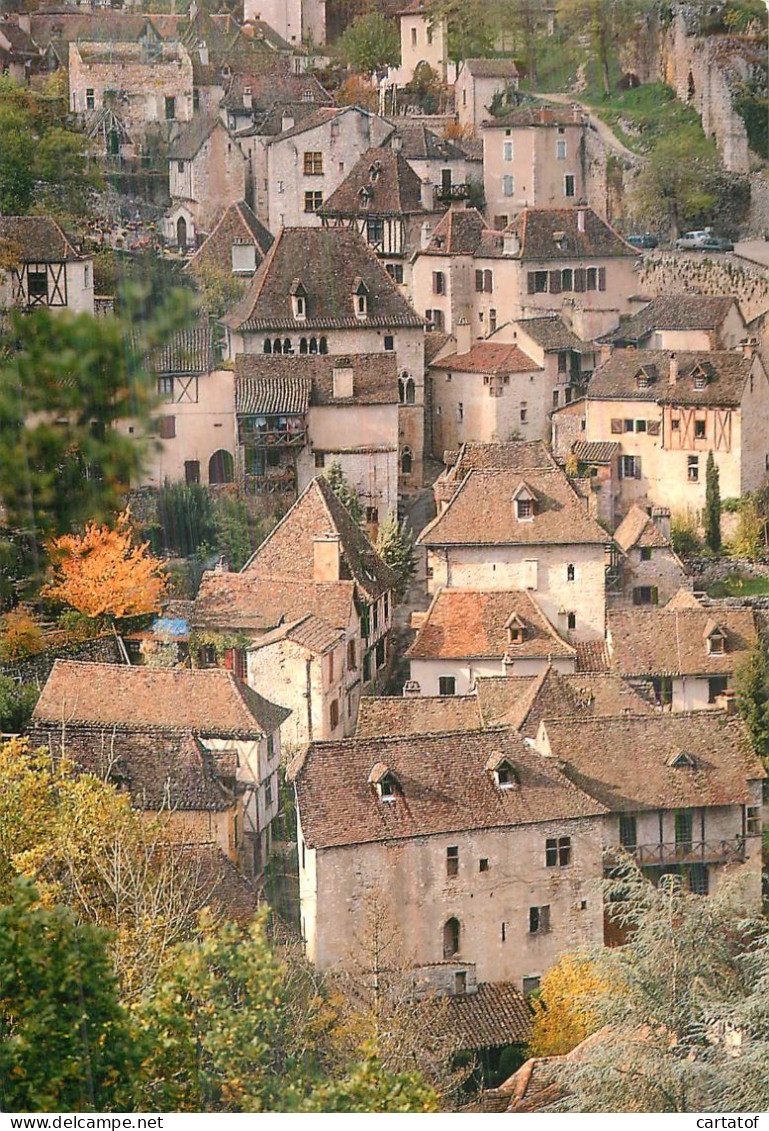 SAINRT CIRQ LA POPIE .  1er Village De France - Saint-Cirq-Lapopie