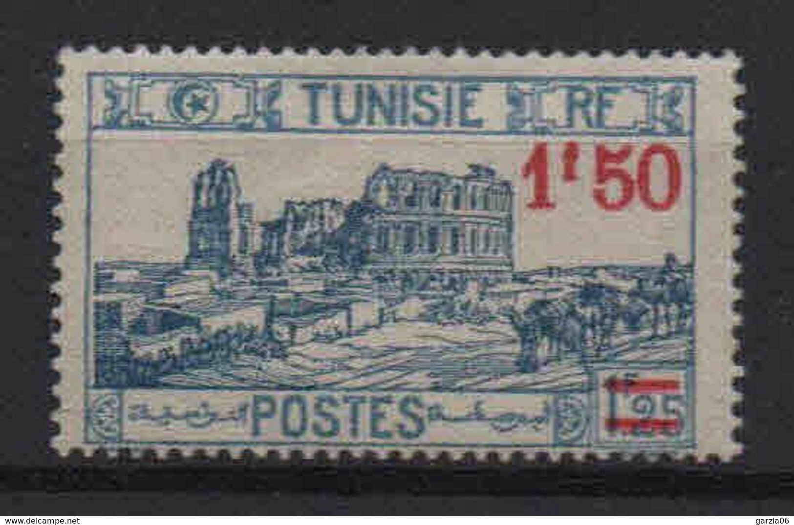 Tunisie - 1927  -  Tb Antérieur Surch   - N° 146  - Neufs * - MLH - - Ongebruikt