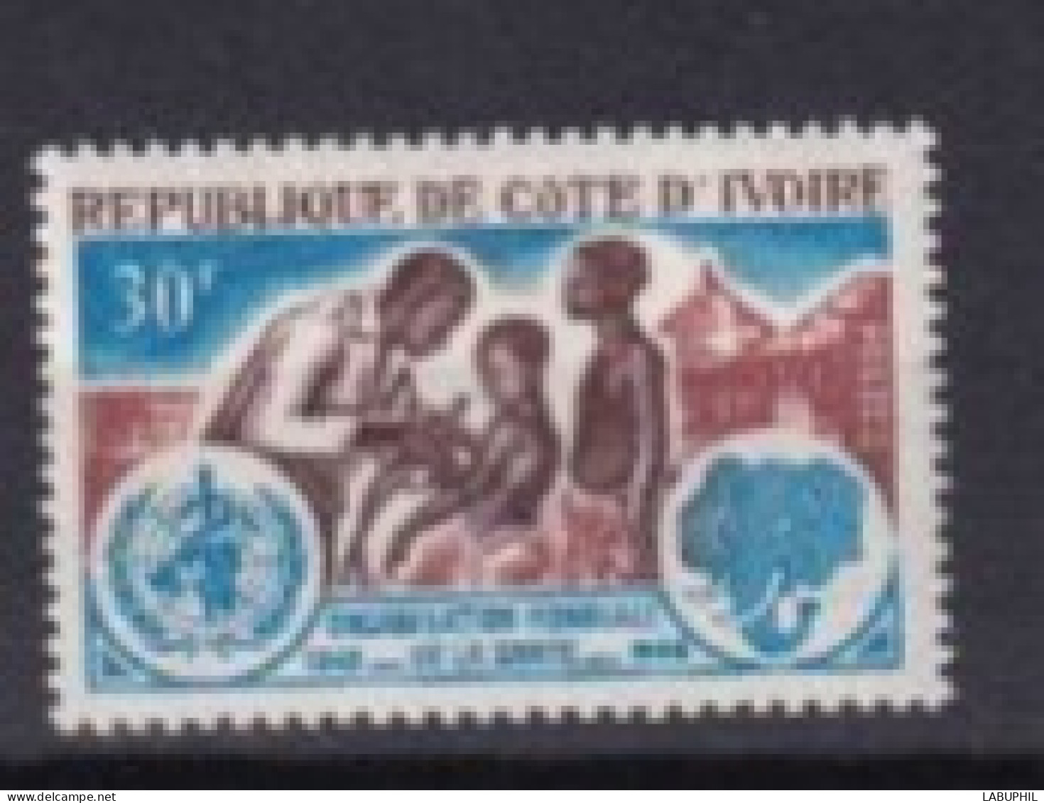 CORE D'IVOIRE  MNH NEUF ** 1968 - Côte D'Ivoire (1960-...)