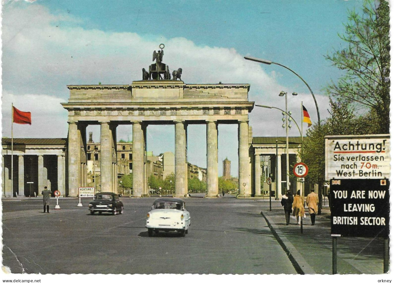 Duitsland 12759 Berlin Brandenburg Gate - Porta Di Brandeburgo
