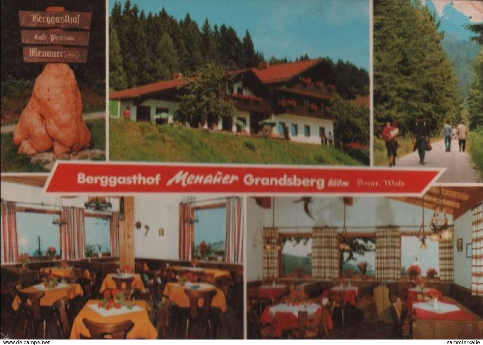 49676 - Schwarzach - Pension Menauer - Ca. 1980 - Straubing