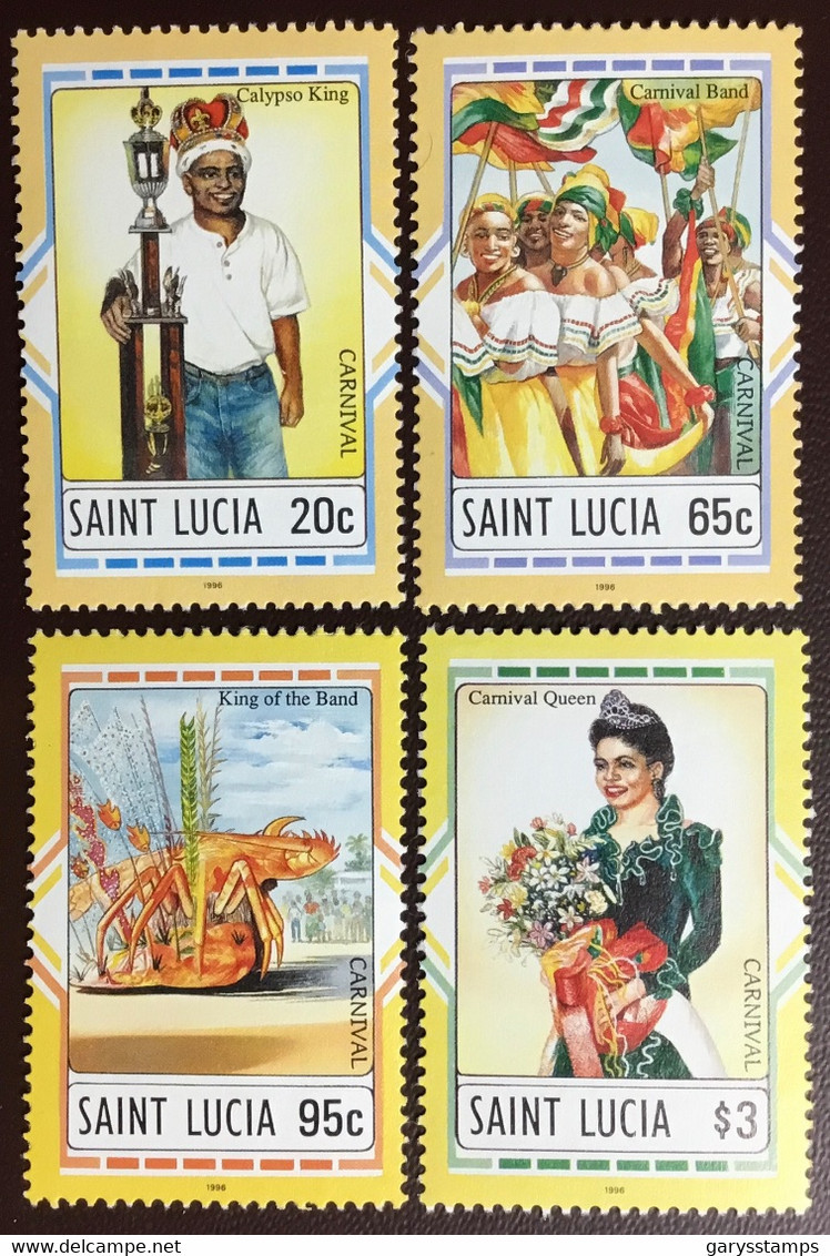 St Lucia 1996 Carnival MNH - St.Lucia (1979-...)
