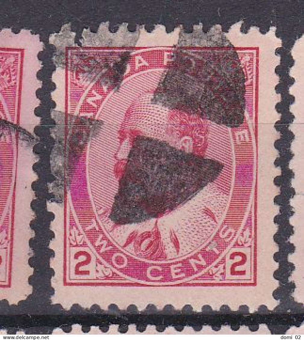 Y&T 79 EDOUARD VII 2C ROUGE OBLITERES - Used Stamps