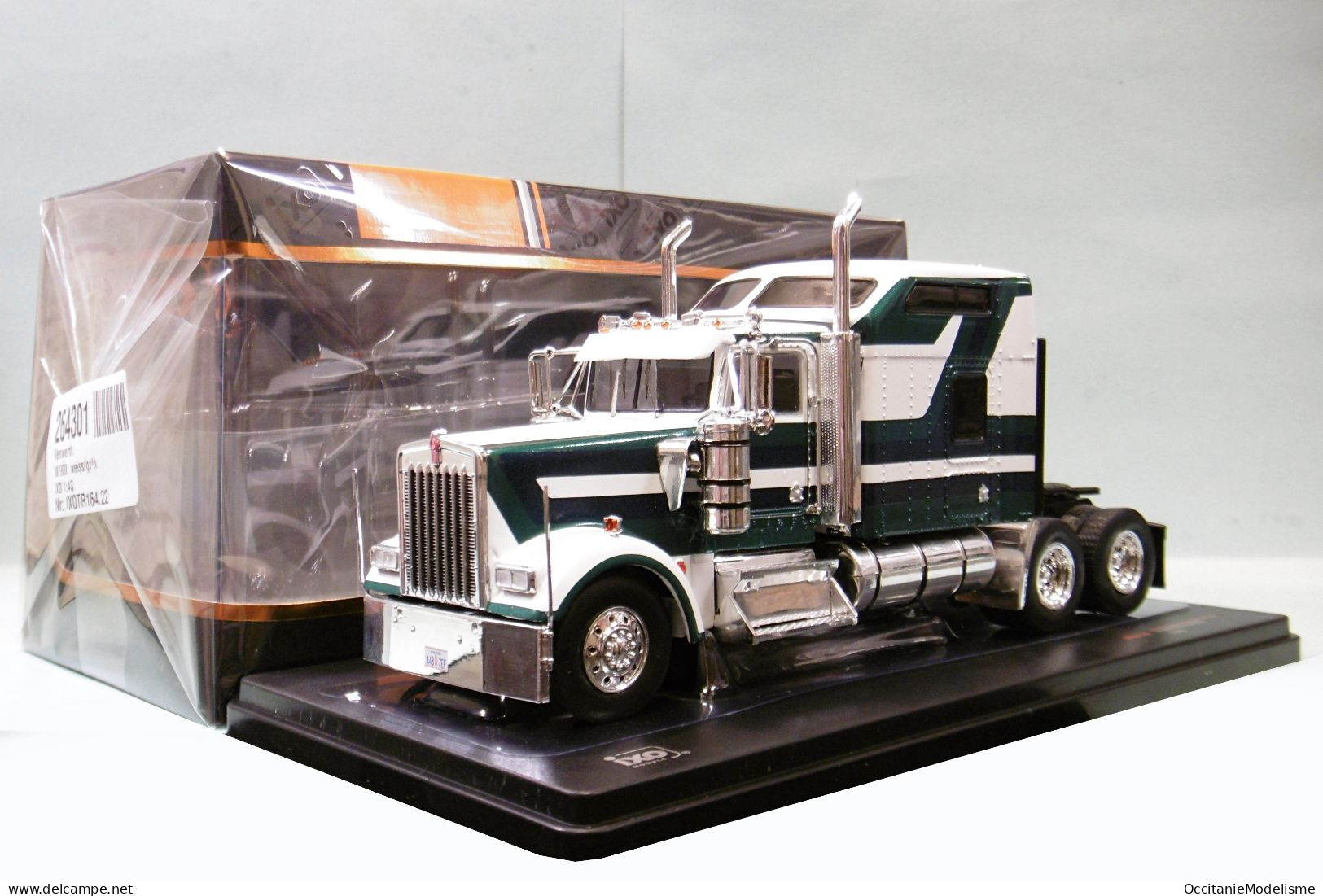 Ixo - Camion KENWORTH W900 1990 Blanc Réf. TR164 NBO Neuf 1/43 - Ixo