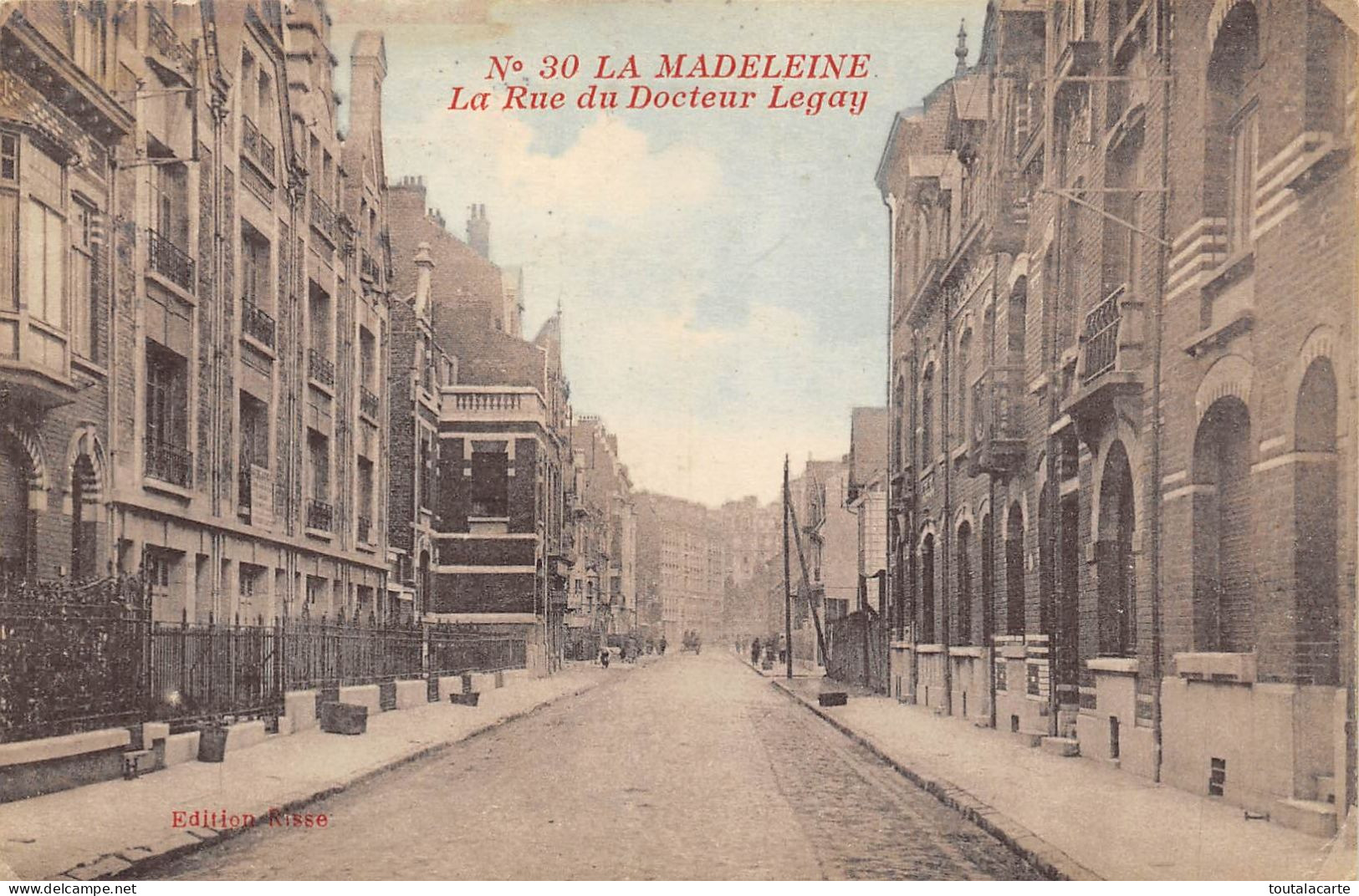 CPA 59 LA MADELEINE RUE DU DOCTEUR LEGAY - La Madeleine