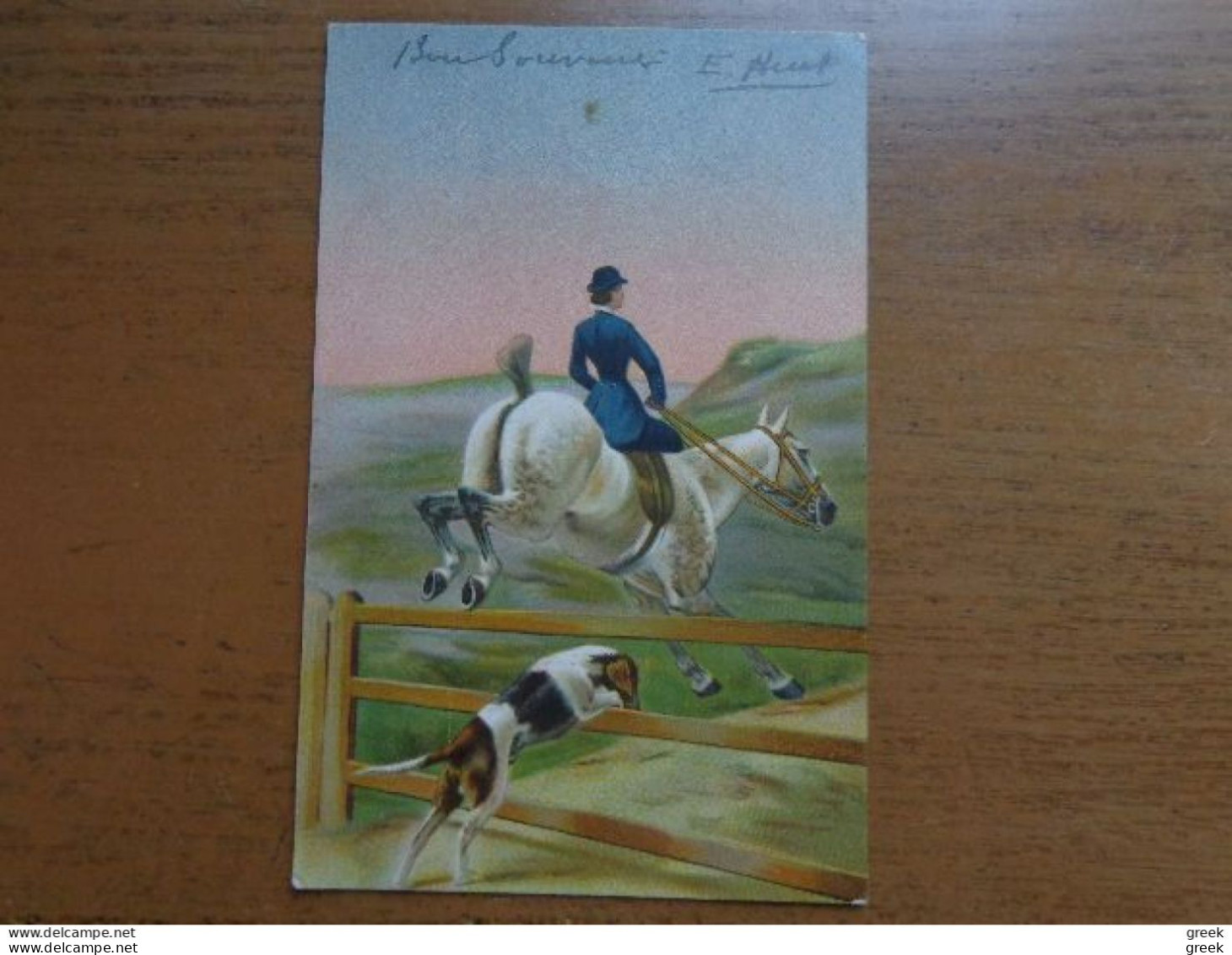 Doos Met 629 Oude Postkaarten: Wens - Fantasie - Humor (zie Enkele Foto's) 2kg400 - 500 Karten Min.