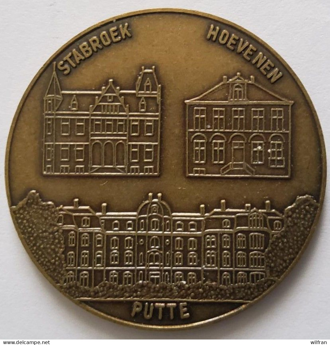 4564 Vz V.Z.W. Hulpdienst Brandweer 1982 100 Spuiters - Kz Stabroek Hoevenen Putte - Tokens Of Communes