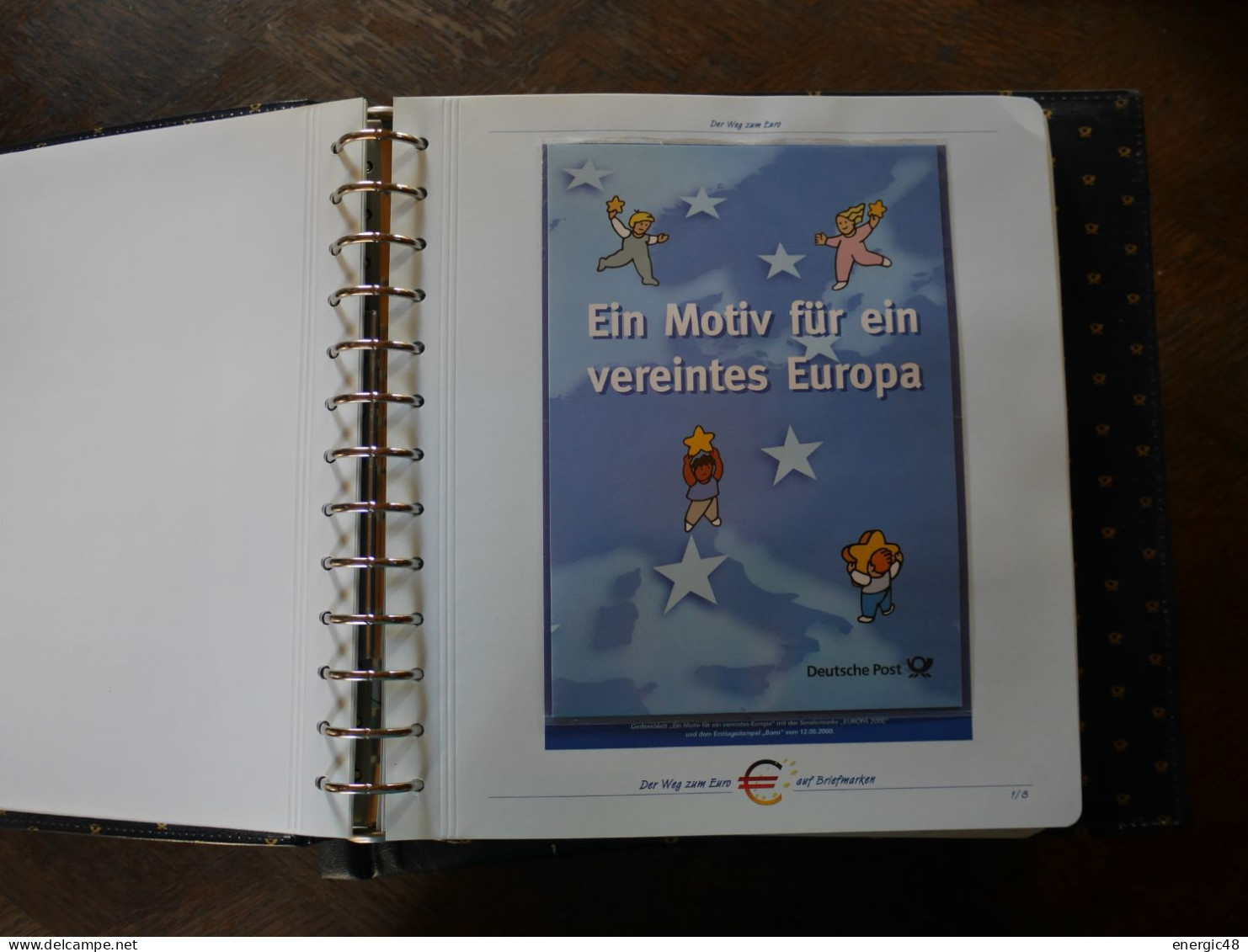 2 Grand Classeurs Luxe Allemagne ,2001-2002,spécialisé Avec Env 1er Jous Sans Les Timbres ,2eme A Voir!! - Colecciones (en álbumes)