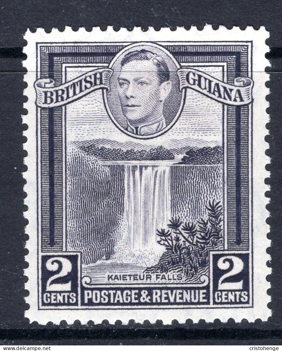 British Guiana 1938-52 KGVI Pictorials - 2c Kaieteur Falls - P.12½ HM (SG 309) - Guyane Britannique (...-1966)